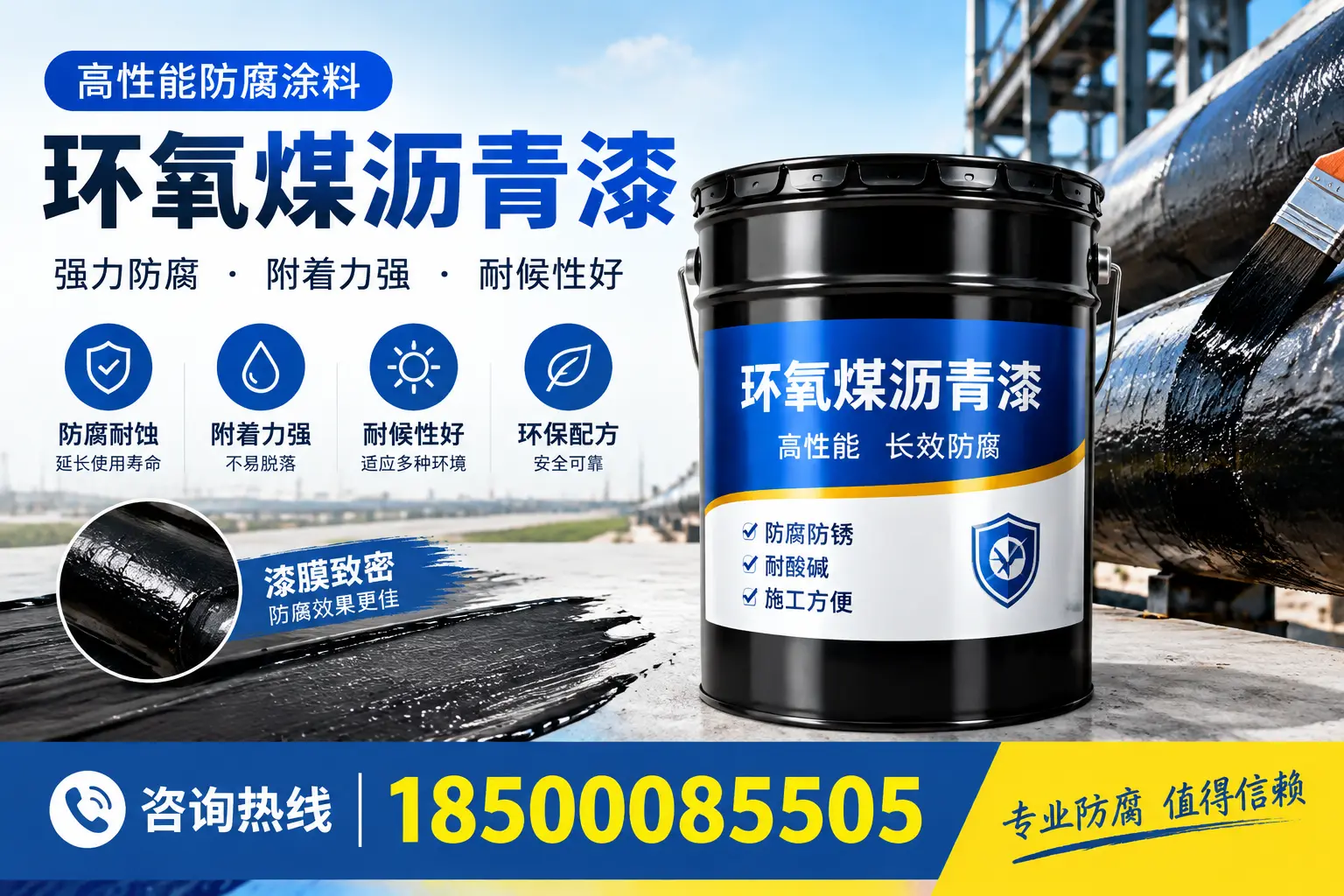 环氧煤沥青漆使用中的常见问题解答，长治用户必看